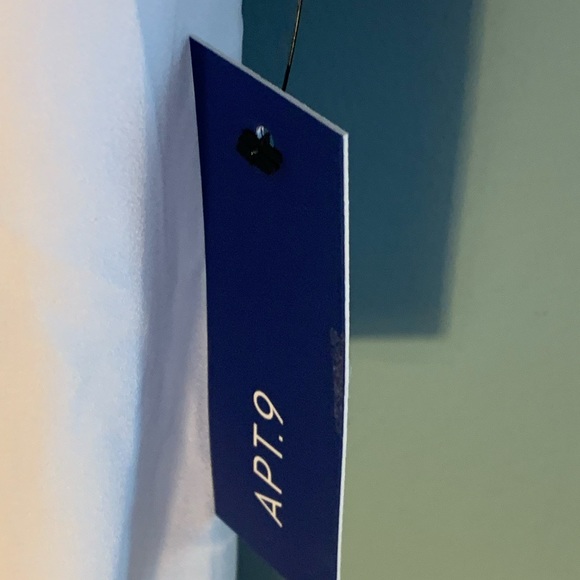 NWT Apt. 9 White Floral Blouson Sleeve Dress - Picture 4 of 8